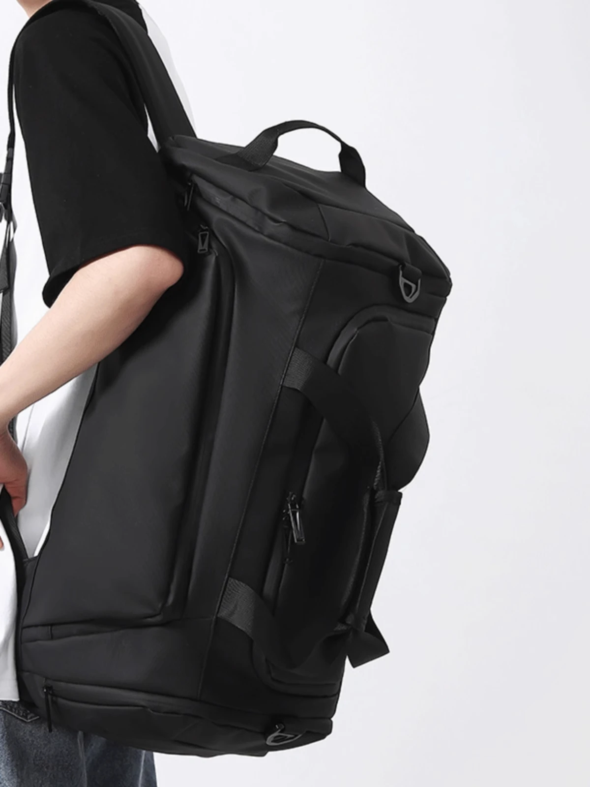large-capacity-fitness-bag-sports-yoga-training-travel-backpack-handheld-durable-oxford-cloth-unisex-youth-leisure-bag