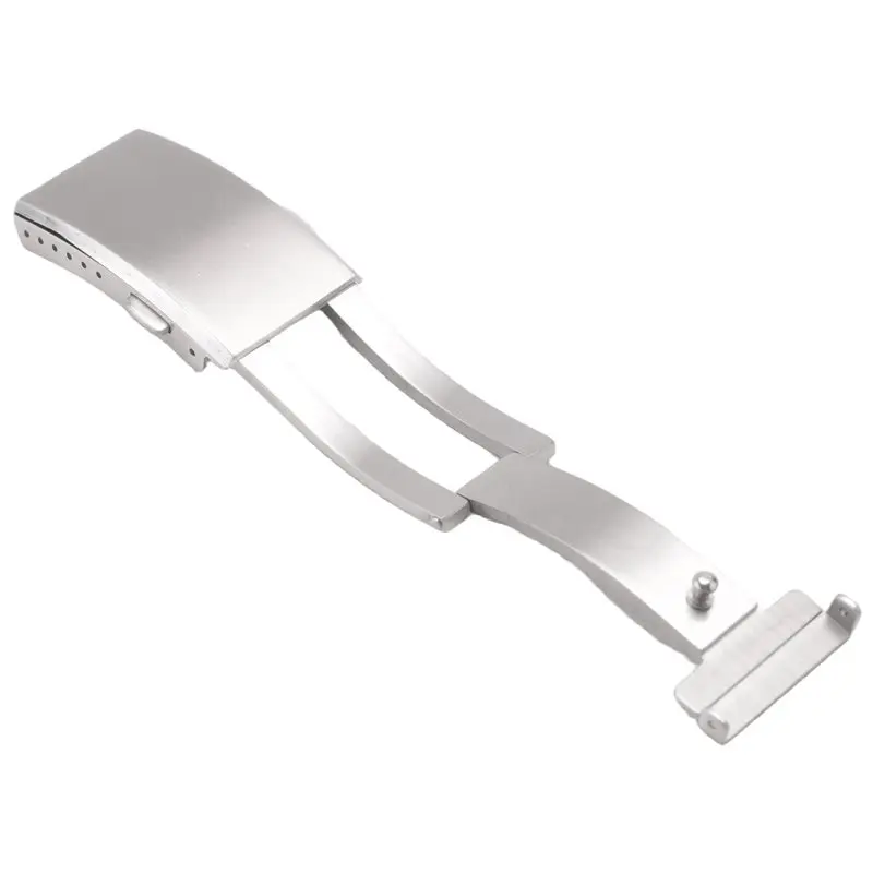 

A32HOT-Watch Buckle Fold Safety Milled Clasp Replacement Stainless Steel Watchband Clasp