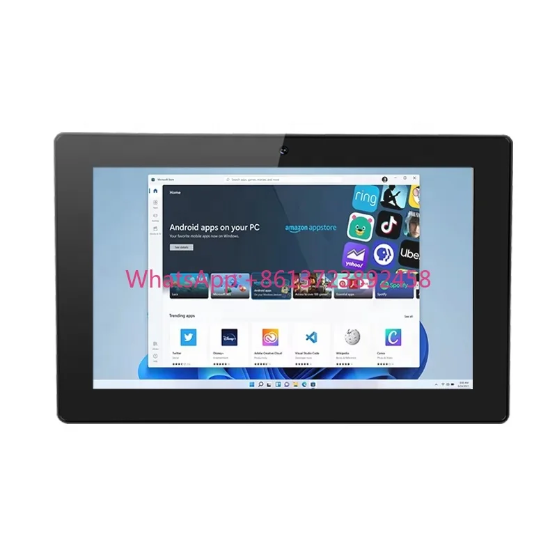 Portworld 10-Inch Android PC Tablet Factory OEM CE ROHS Multi-Touch Screen POE VESA Wall Mounted 2GB Memory Capacity