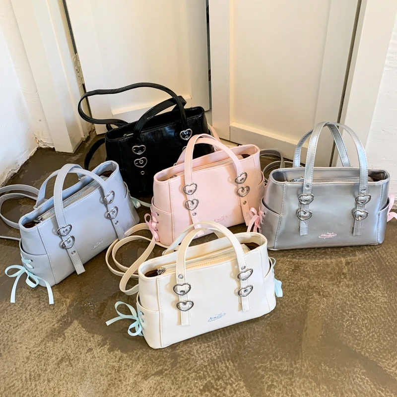 nova-moda-na-moda-bonito-senhoras-anime-sacos-de-ombro-adolescentes-tote-sacos-de-livro-couro-do-plutonio-axilas-bolsas-com-fita