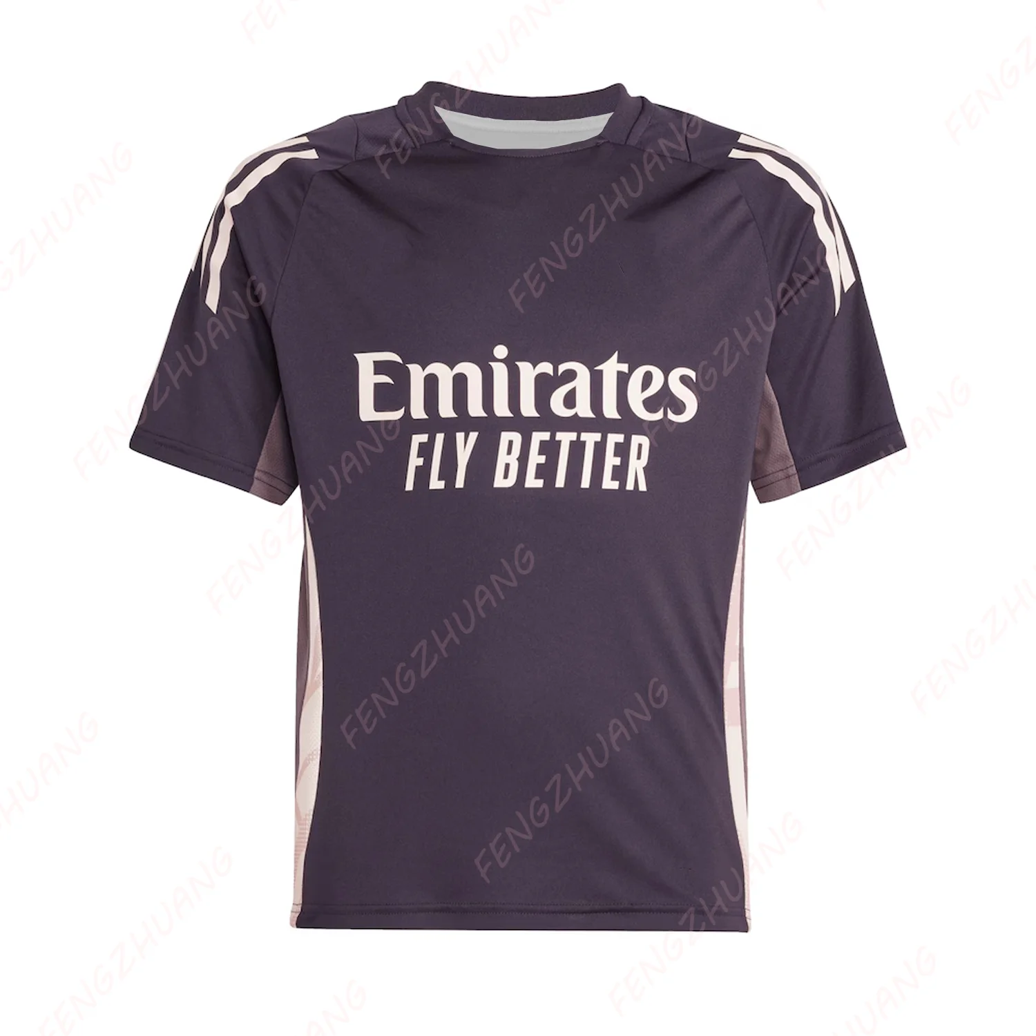 Purple Arsenal 2024/25 Jersey Newest Outdoor Quick Dry Soccer Jersey Summer Classic Casual Exercise Jersey Tee Adult Jersey