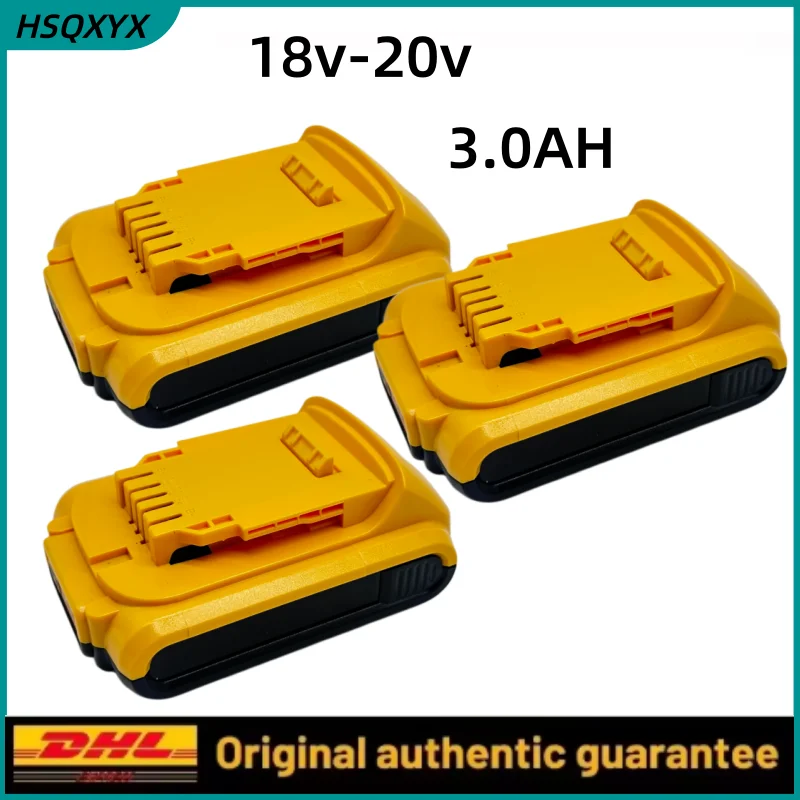 

Литий-ионные аккумуляторы 18В/20В Max, 20В 3Ач-7Ач, замена для Li-ion аккумуляторов DCB203, DCB206, DCB205, DCB204, DCB200 для электроинструментов