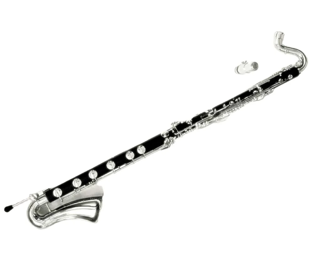 Professional Production of Synthetic Wood Bass Low C Clarinet Instruments