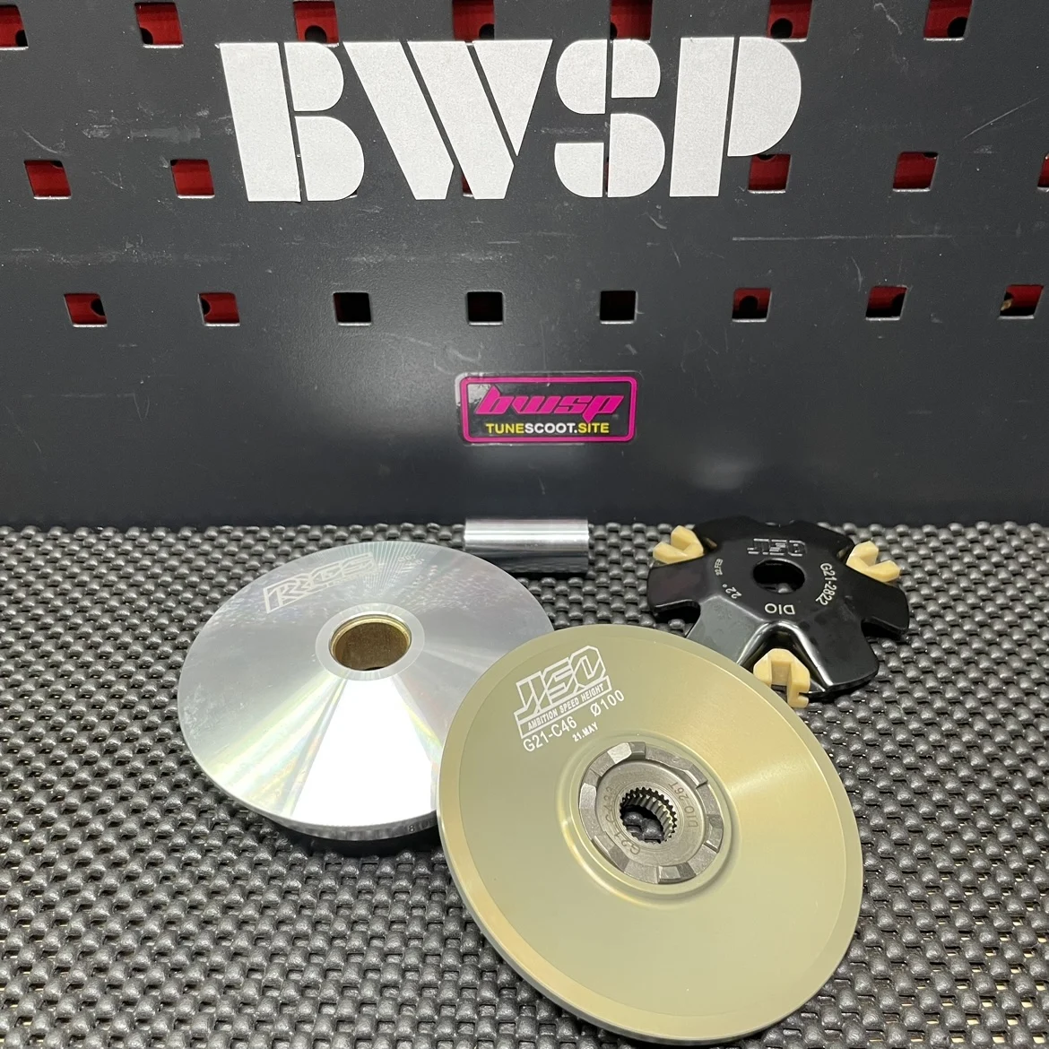 Variator Kit For DIO50 Tuning BWSP JISO Transmission Upgrade CVT Clutch Scooter Perfomance Parts