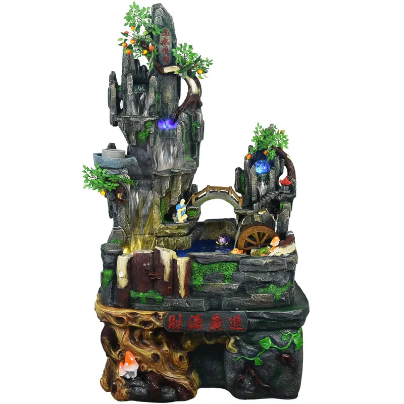 Rockery water fountain living room ornament courtyard home decoration