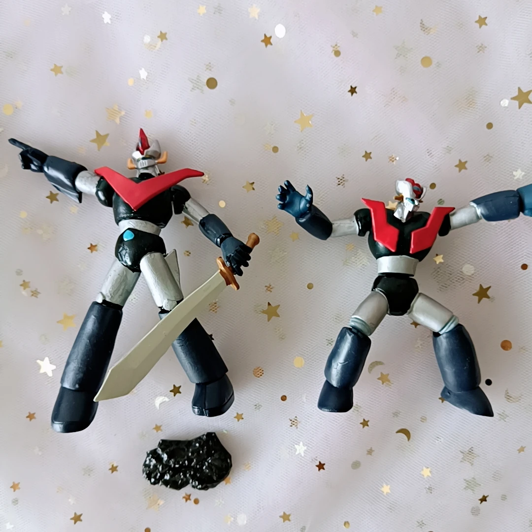 2Pcs/Set 15cm Anime Mazinger Z PVC Action Figure Kids Toys Mazinger Z Model Cool Doll Birthday Gifts