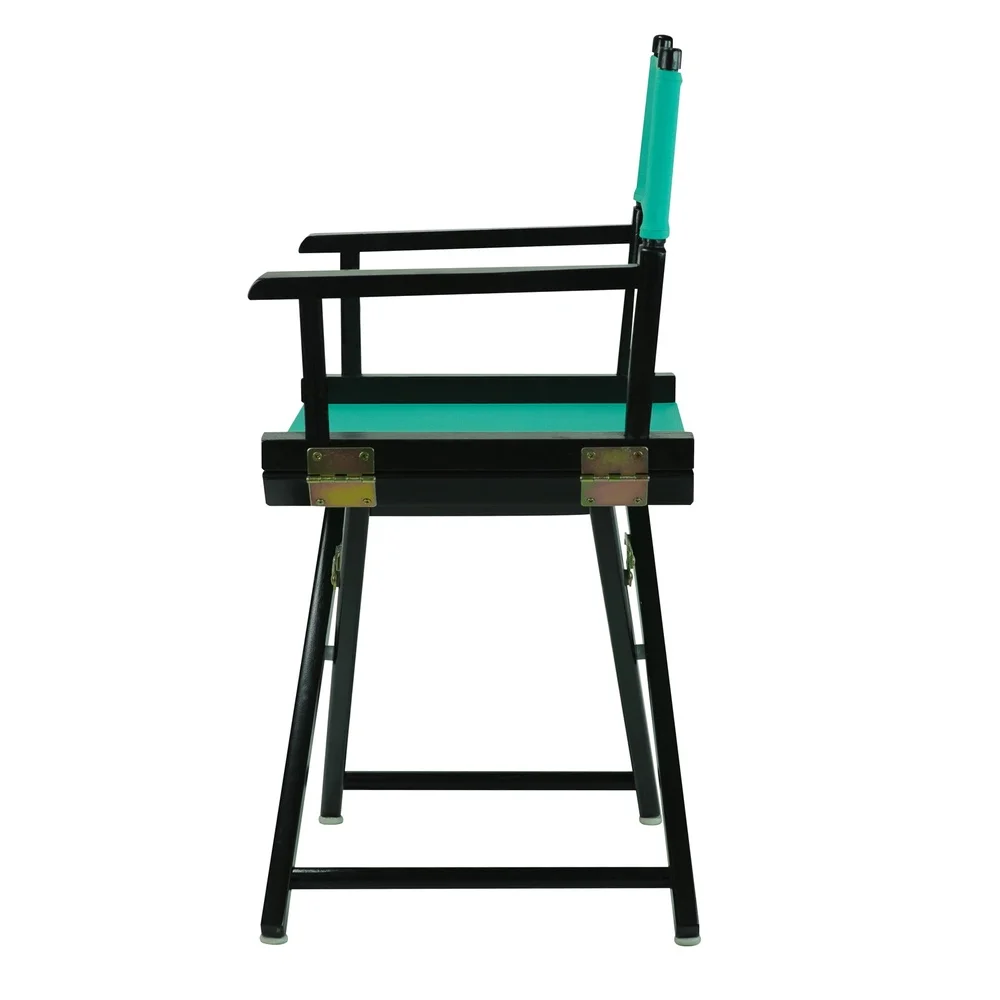 휴대용 감독 의자 단단한 나무 프레임 접이식 클래식 스타일 실내 좌석 편안한 팔걸이 간편한 청소 250lb 용량