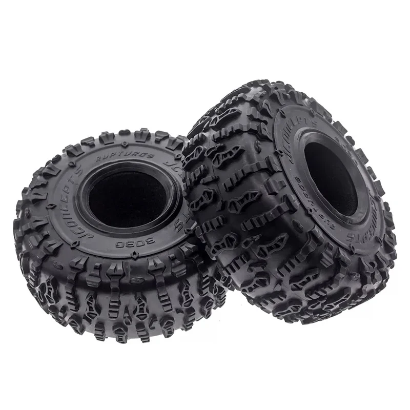 4pcs 1.9 Inch Jconcepts Rubber Tyre 1.9 Wheel Tires 123x49.5mm For 1/10 Rc Car Crawler Trax Trx4 Trx6 Axial Scx10 Axi03007 90046