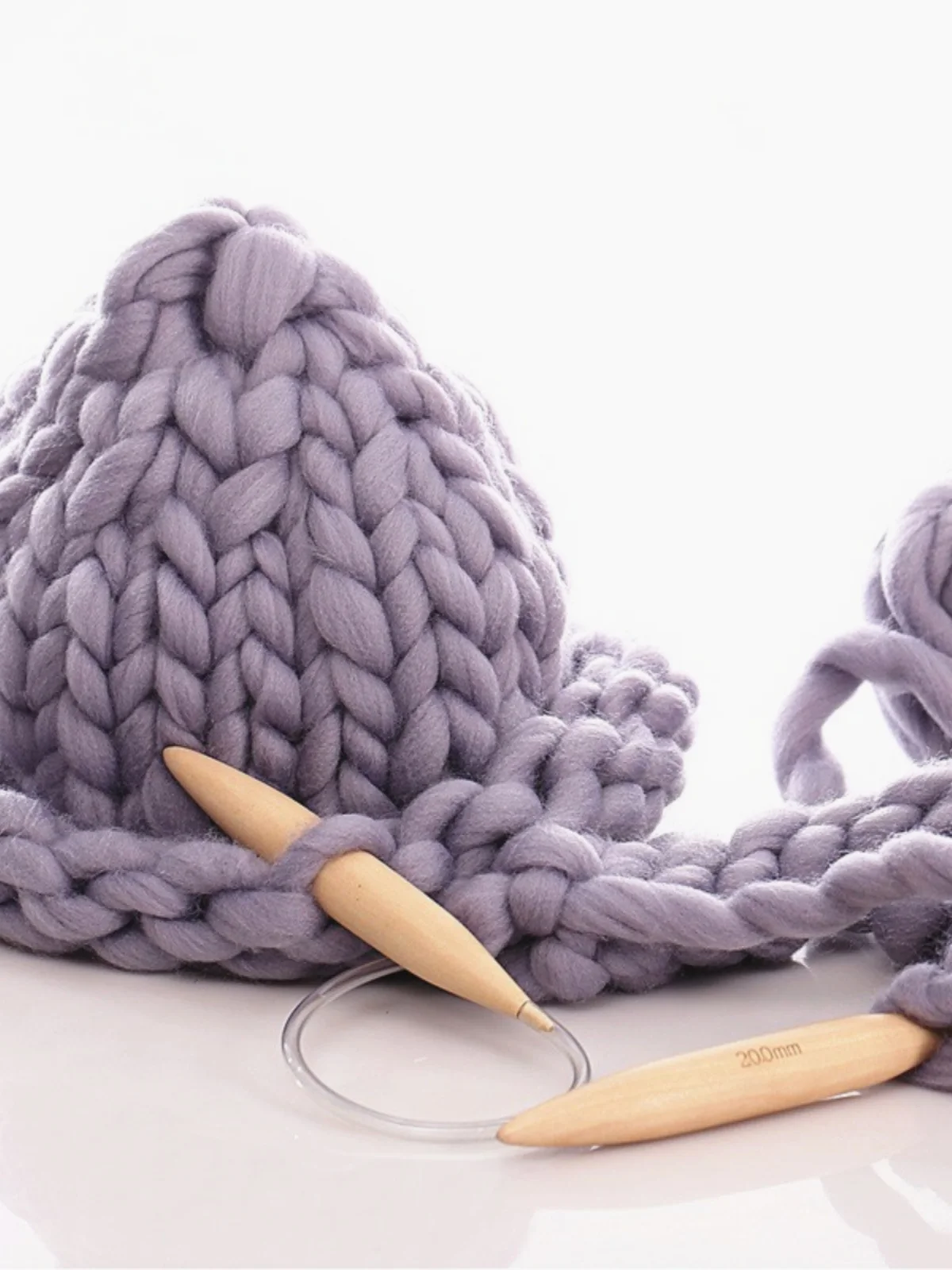 2 قطعة 250 جرام سوبر مكتنزة الغزل اليد الحياكة ضخمة الذراع الحياكة خط المتجولين بطانية محبوكة المواضيع سوبر سميكة الغزل السجاد القبعات