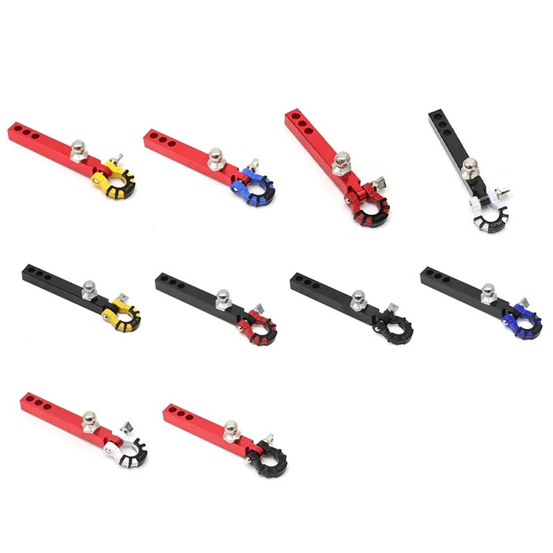 Metalen Trekhaak Voor 1/10 RC Crawler TRX4 TRX-6 Axiale SCX10 90046 Redcat Upgrade Onderdelen