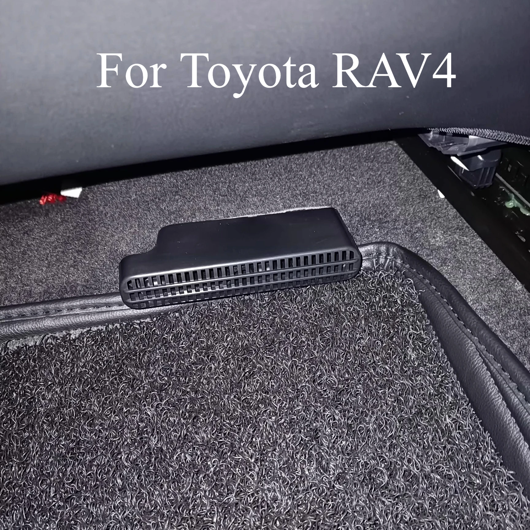 لتويوتا RAV4 2008-2025 تحت مقعد مكيف الهواء الاتجاه الغطاء الواقي تعديل السيارات الداخلية أجزاء الملحقات #3