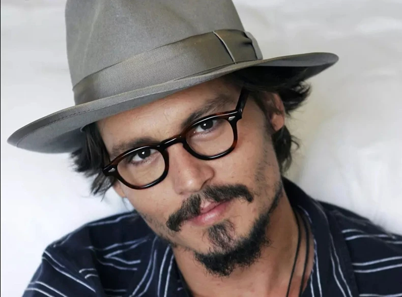 Lemtosh Lesebrille für Herren und Damen, Luxusmarke, Vintage-Acetatrahmen, Johnny Depp Presbyopie-Brille, Dioptrien +1,0 +2,0 +4,0 – Detail 4