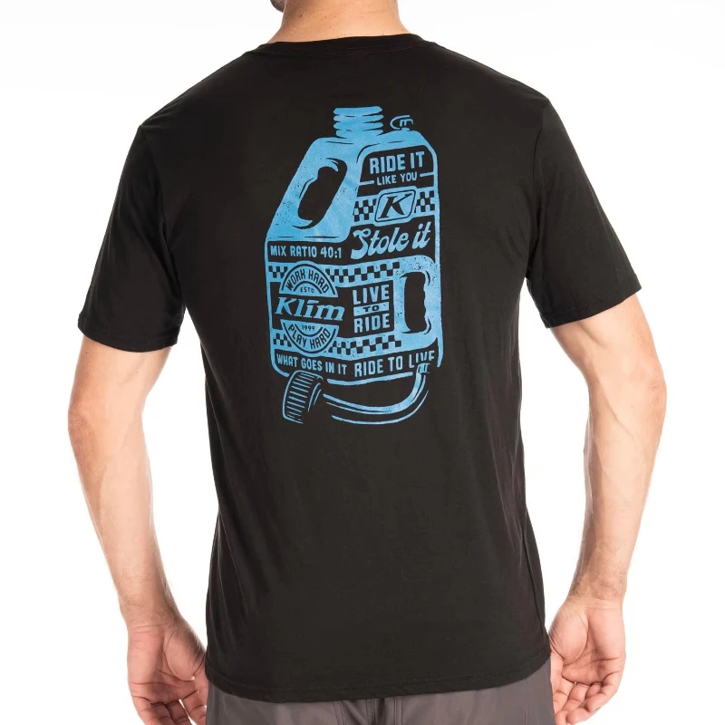 Live To Ride Tri-blend Tee _ KLIM Cotton Graphic Printing High-end Luxury Unisex Style Both of Men and Women 2026 Summer T-shirt