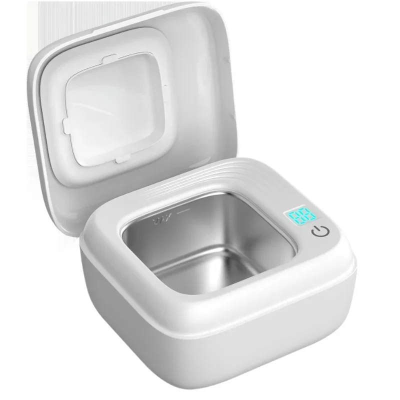 OEMWireless Braces Cleaning Machine Ultrasonic Denture Cleaning Holder Cross-border New Large Capacity Charging Cleaning Machine