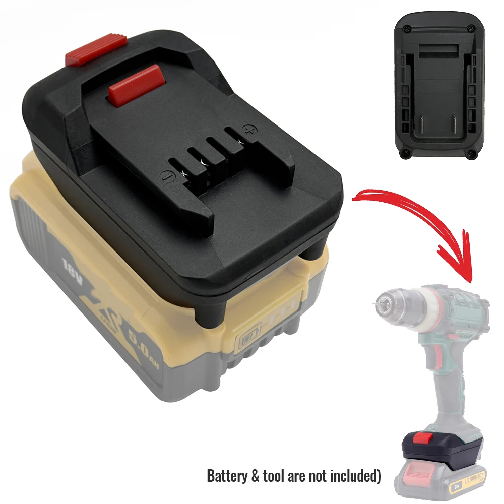 Nuevo Adaptador de Batería para Batería de Litio Dewalt de 18 V a Herramientas Eléctricas Lidl Parkside X20V Li-Ion