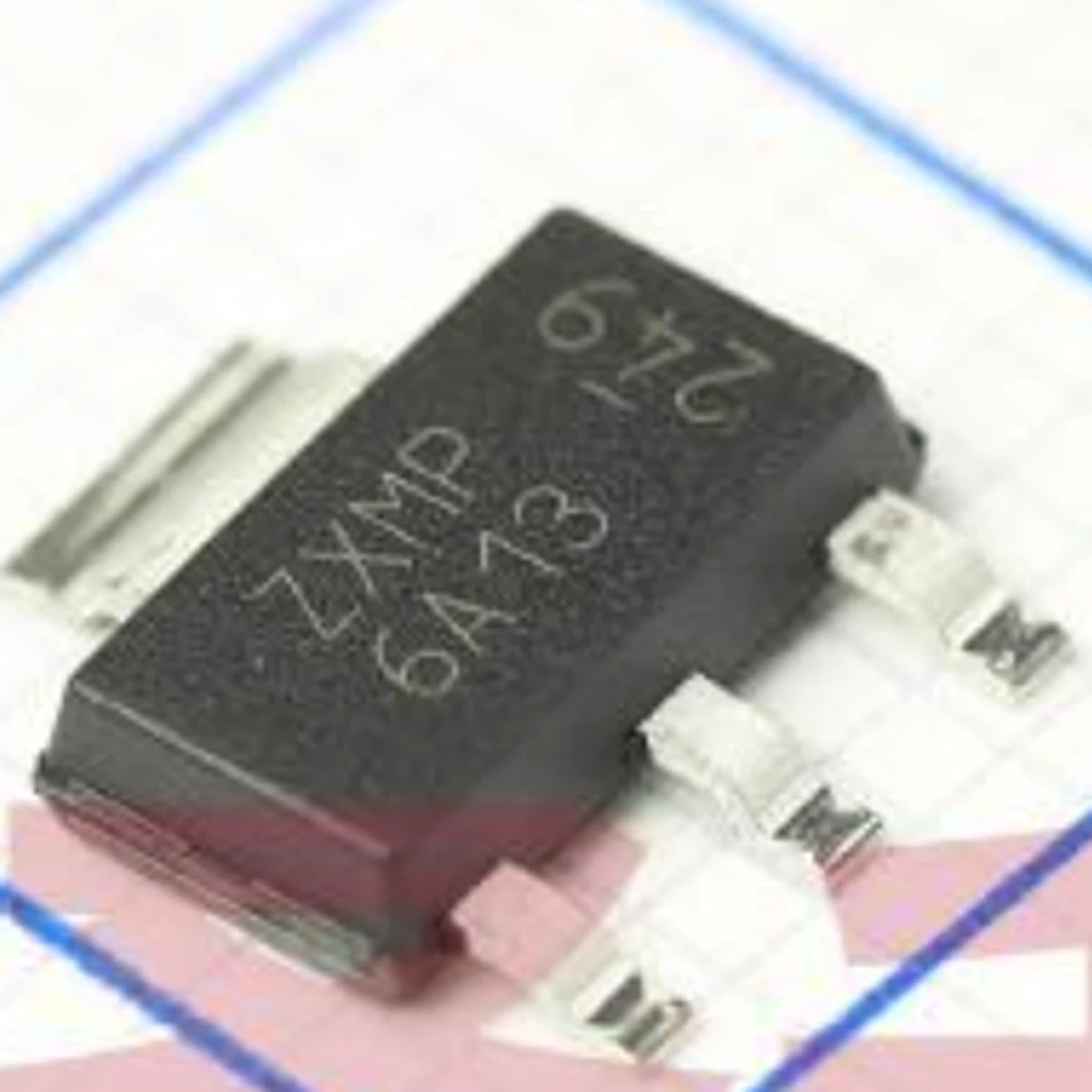 10PCS original ZXMP6A13 MOSFET 2W 60V 1.7A 1 P-channel SOT-223: ZXMP6A13GTA