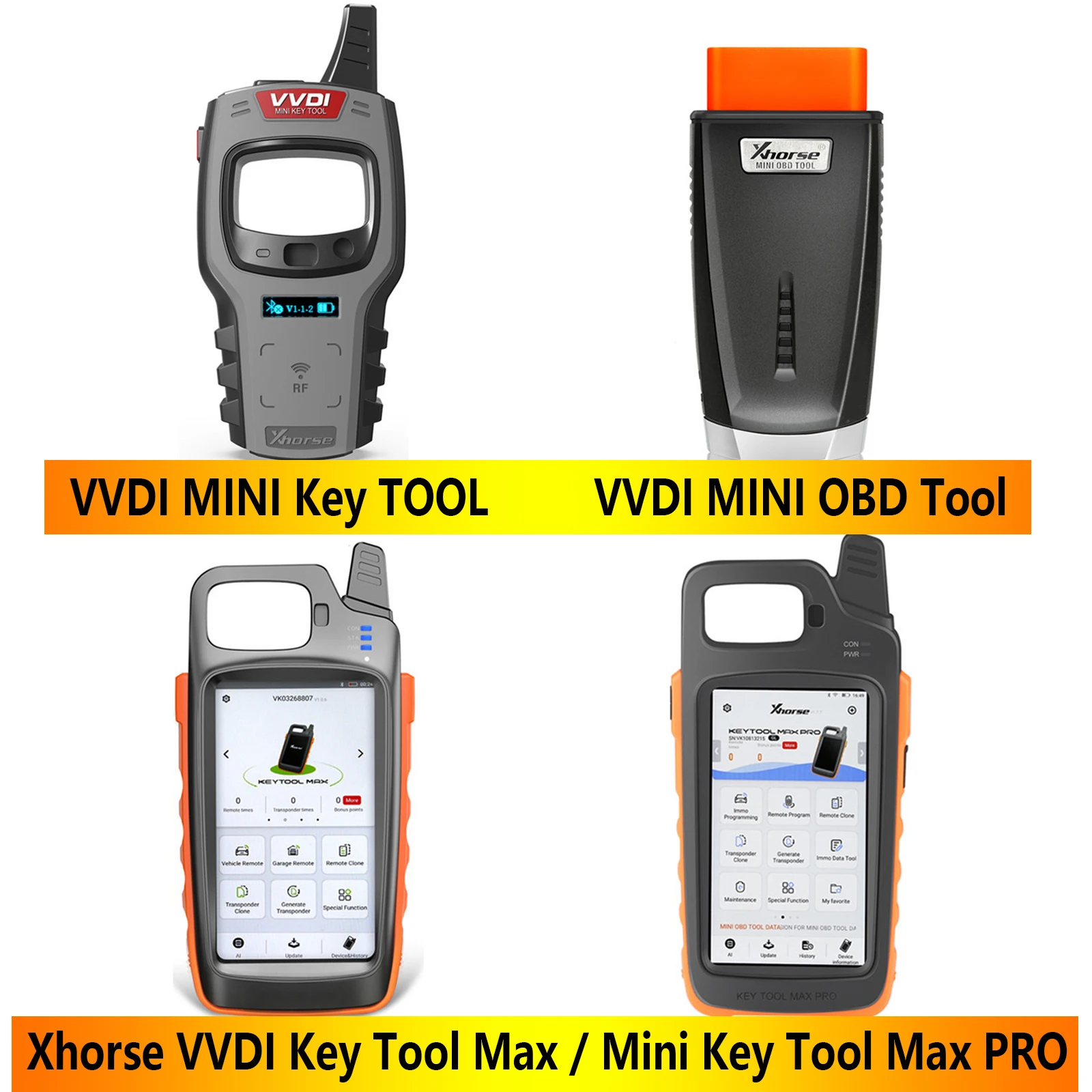 Xhorse VVDI Mini Key Tool / VVDI MINI OBD Tool / Xhorse VVDI Key Tool Max / Mini Key Tool Max Pro 10pcs XT27A/B Super Chip