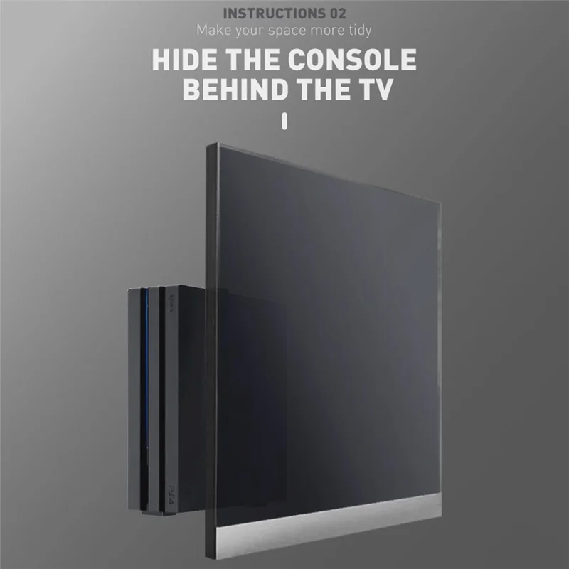 موثوقة 3 قطعة/المجموعة جدار جبل ل PS4 العالمي تحكم حامل حامل تخزين الرف مع مسامير