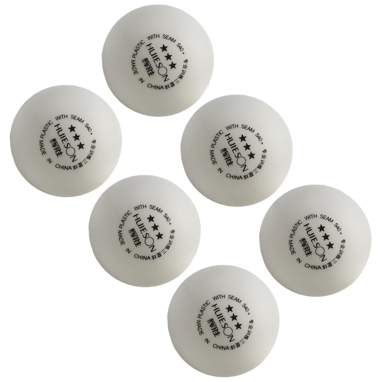 6pcs Table Tennis Ball Replacement Pingpong Ball 3 Star D40+mm New Material ABS Table Tennis Training Balls For Ping Pong Balls