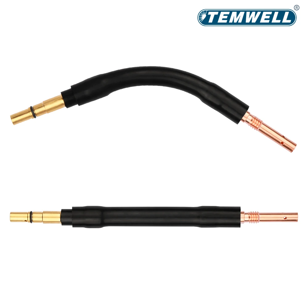 

350A Welding Torch Binzel 350A flexible swan neck MIG Welding Torch Consumables Straight Welding Guns Pipe Bending Adapter