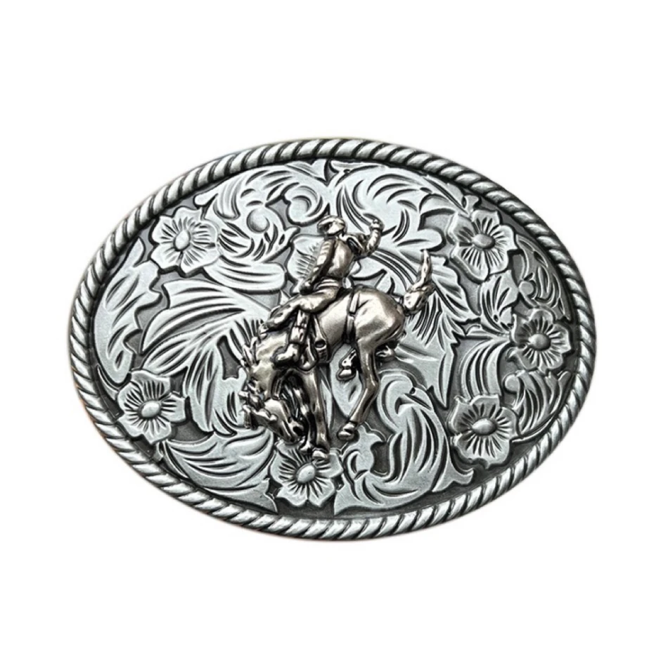 Western Cowboy Animal Personality Fashion Versatile Trendy Novelty Men's Belt Buckle