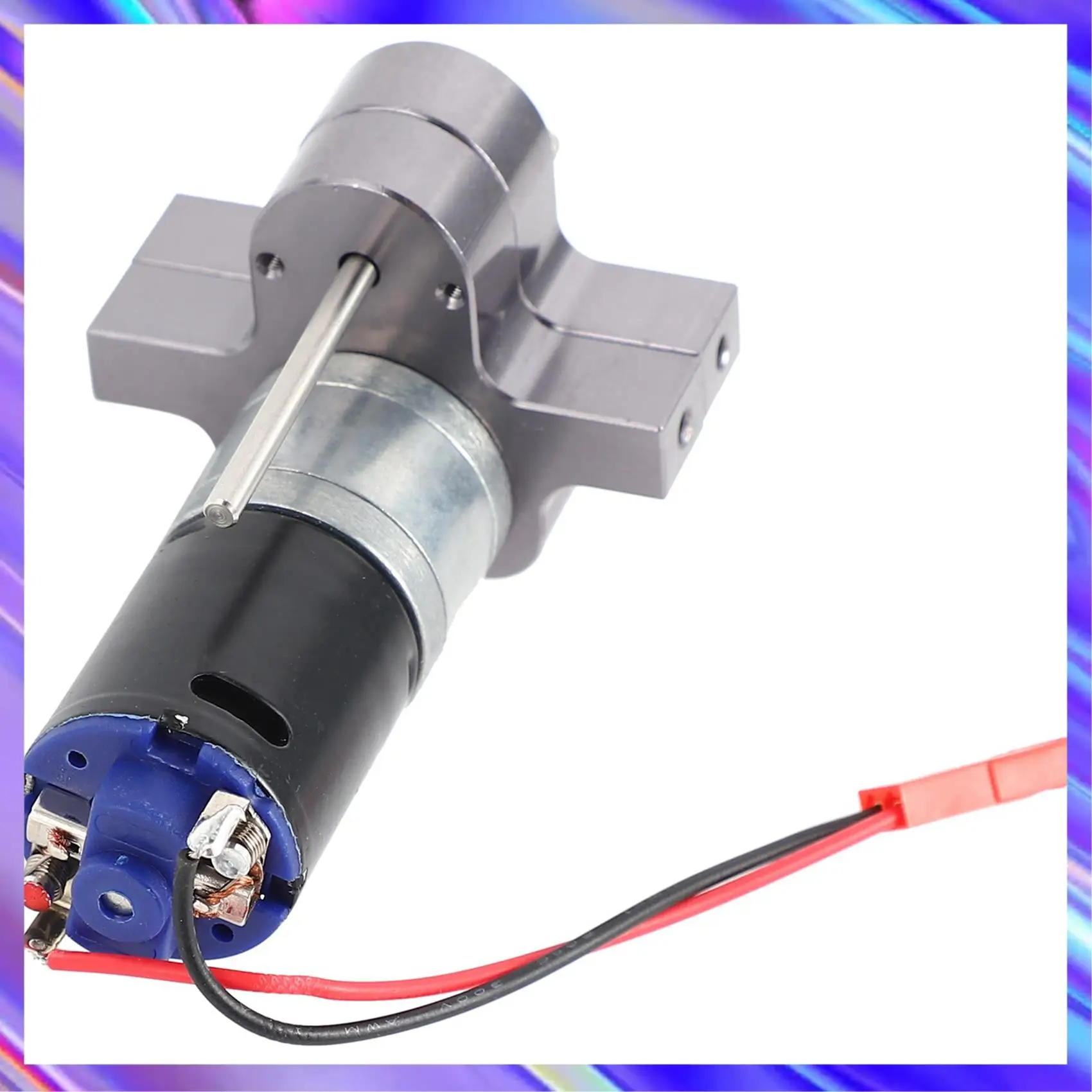 

3X 370 Brushed Motor+Alloy Heat Sink Gear Box Set With Steel Gears For WPL Henglong C14 C24 B14 B24 B16 B36 4X4 6X6