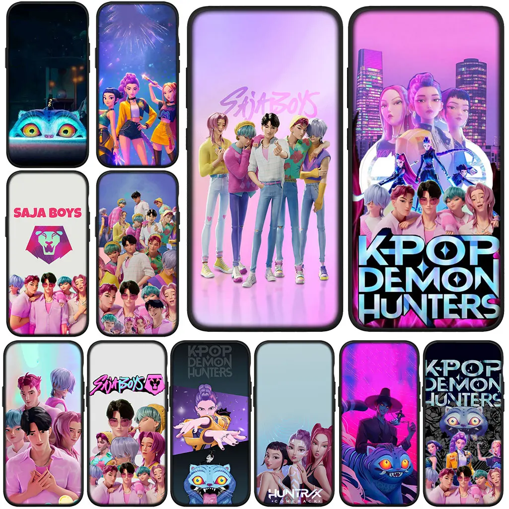 Чехол KPop Sajas Jinus Demons Tiger Hunters для мальчиков Xiaomi Poco C71 C65 X7 X6 X5 M6 M7 F5 F6 F7 Ultra Pro C75 5G 4G