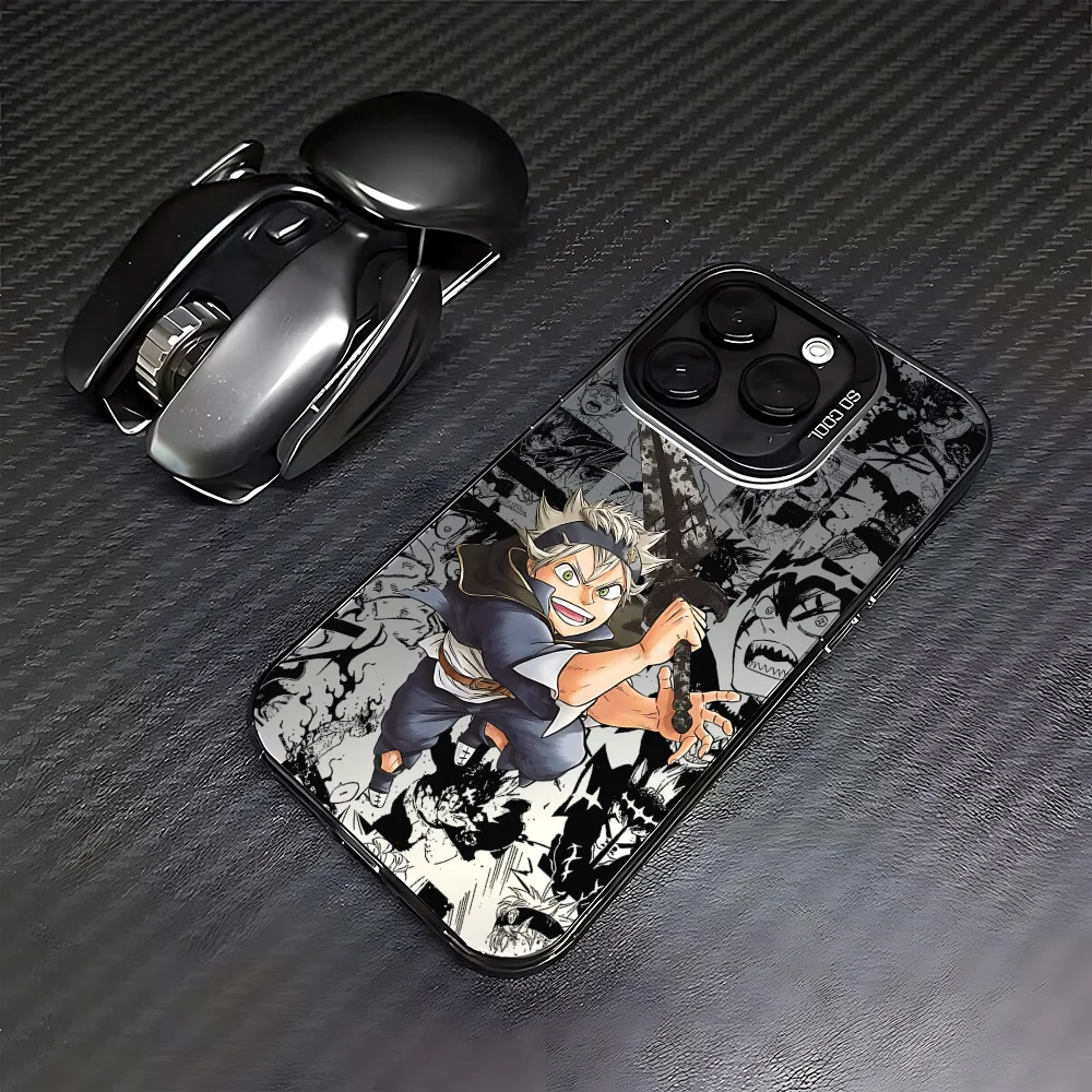 ブラックアニメ ブラッククローバーズ スマホケース Xiaomi Redmi Note 7 8 9 9S 10 11 12 13 14 Pro Plus 4G 5G 耐衝撃 マットバックカバー