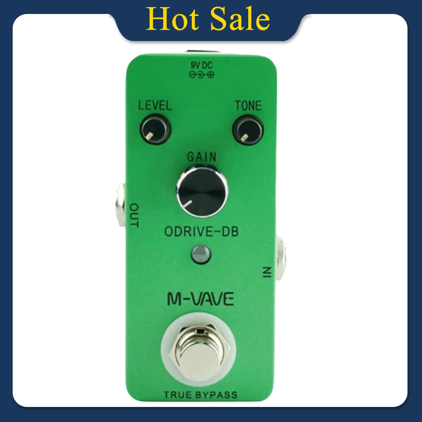 M-VAVE ODRIVE-DB Electric Guitar Effect Pedal Analog Overdrive True Bypass Cuvave CUBE BABY Effects Processors Guitar Accessory