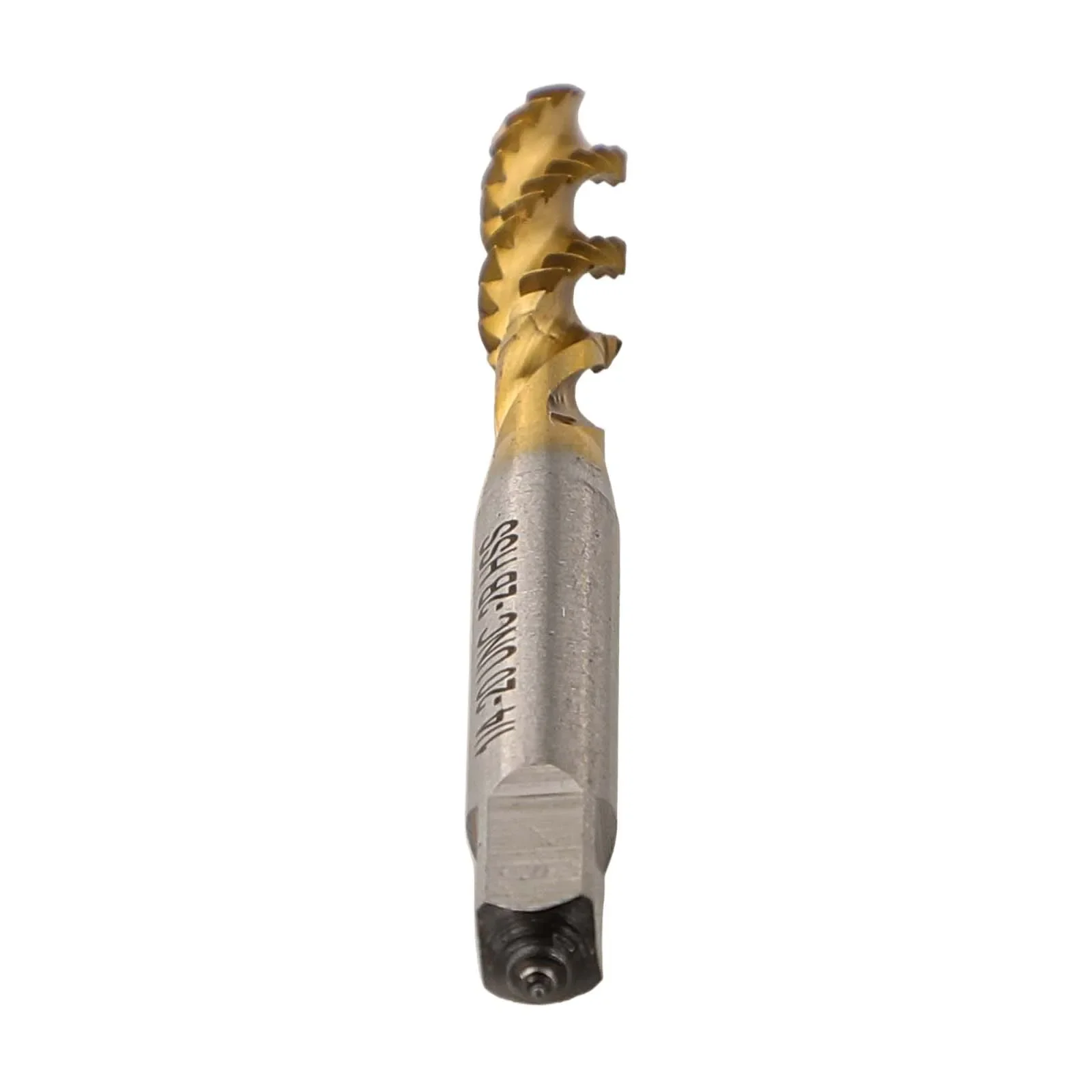 Long Service Life Spiral Flute Thread Tap Clear Threads Heat Resistance Spiral Groove Design Upward Chip Removal