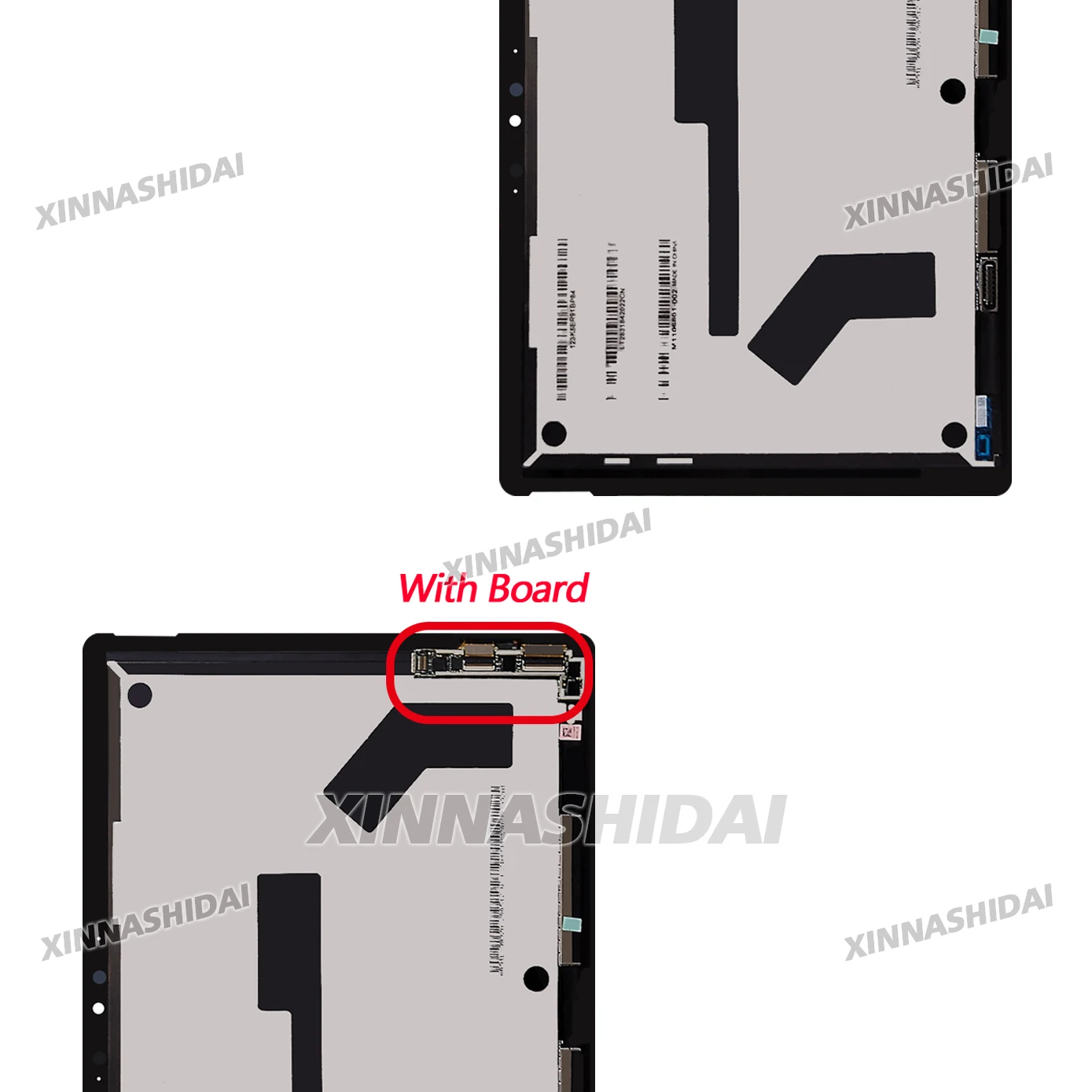 High Quality For Microsoft Surface Pro 7 With Board 1866 LCD Display Touch Screen Digitizer Assembly For Pro 7 With Board Screen