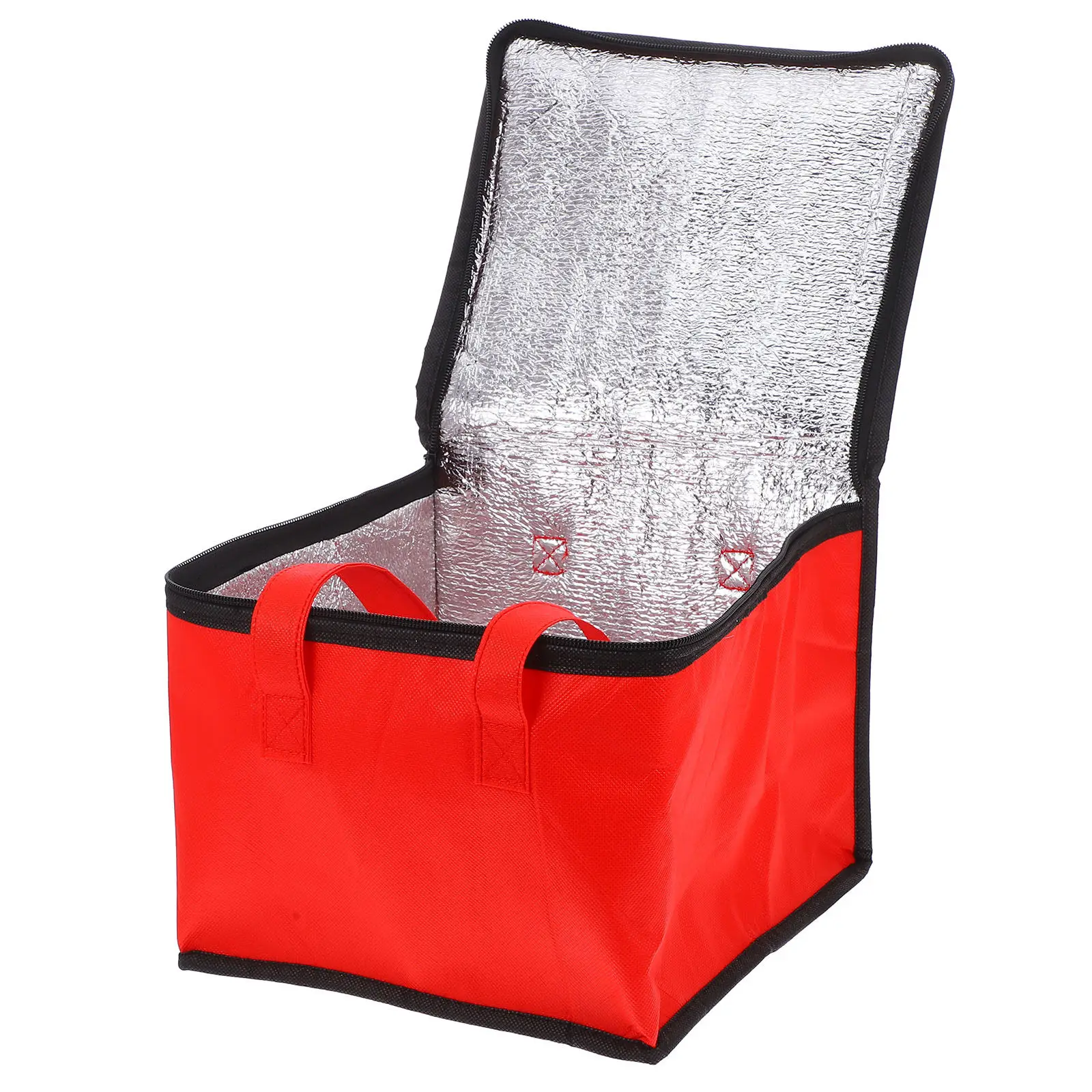 

Insulated Food Bag Large Capacity Portable Pizza Warmer Delivery Bag Reusable Outdoor Catering Cooler Pouch For Seafood