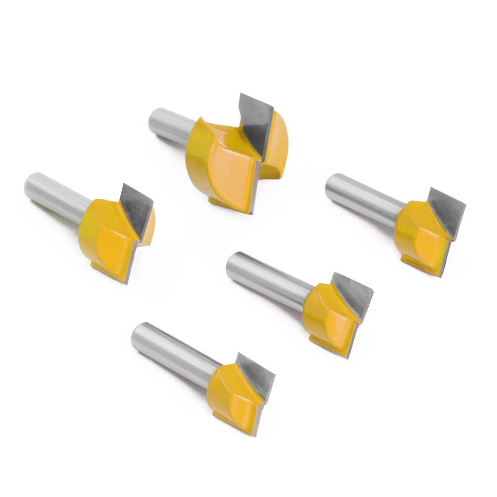 Imagem -05 - Lavie mm Shank Bottom Milling Cutter Slotting Cutter Máquina de Gravura de Limpeza Inferior Router Bit Conjunto para Carpintaria C0800617r