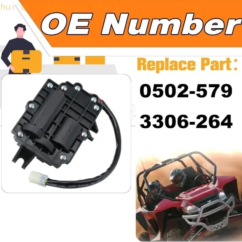 4-Draht-Frontdifferentialaktuator 12 V 20 W 0502-579 für 2WD 4WD-Reparatur. Verwenden Sie H8WE – Detail 3