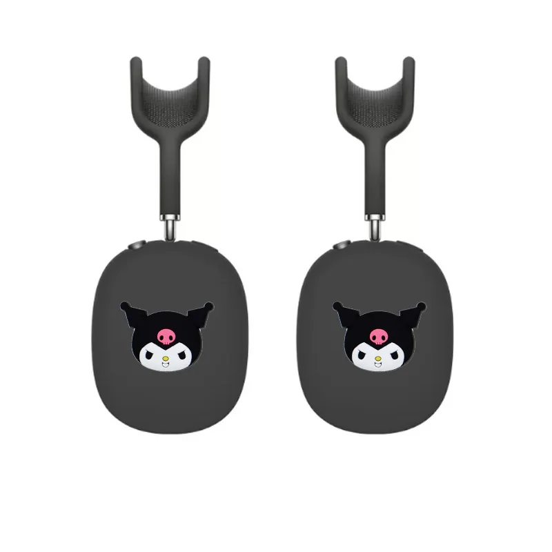 2Pcscartoon Sanrio Pikachu Oortelefoon Hoesje Voor Apple Airpods Max Oortelefoon Hoesje Voor Apple Airpods Max Siliconen Zachte Beschermhoes