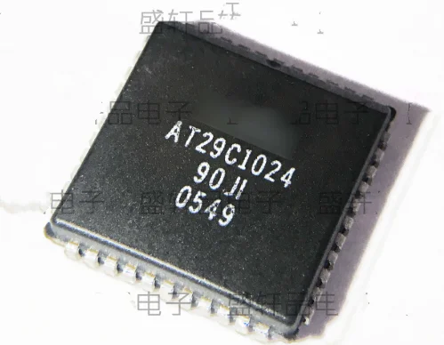 

10PCS/LOT AT29C1024-90JI AT29C1024 PLCC44