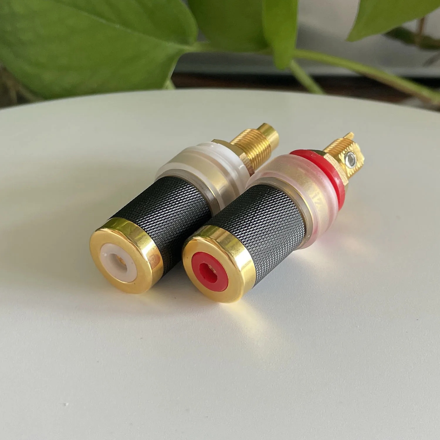 EIZZ Terminal głośnikowy Binding Post EZ-302 EZ-303A 24K pozłacana wtyczka bananowa Jack złącze wtykowe wzmacniacz audio HIFI DIY — zdjęcie produktu 3