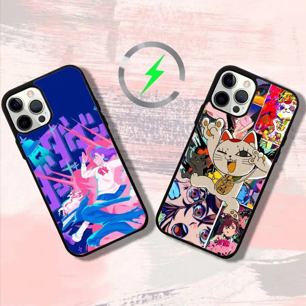 

Anime D-Dandadans Phone Case For iPhone 16,15,14,13,12,11,Pro,Max,Plus,Mini,SE4,E Magnetic Magsafe Wireless Charging