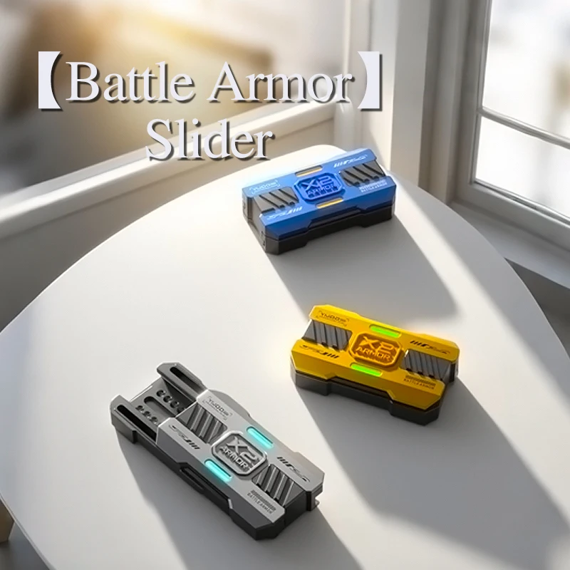 Noctilucent Strip Slider ผู้ใหญ่ EDC Gadgets Fidget Hand ของเล่นป้องกันความเครียดความวิตกกังวล ADHD ความเครียดบรรเทา DIY ของขวัญ