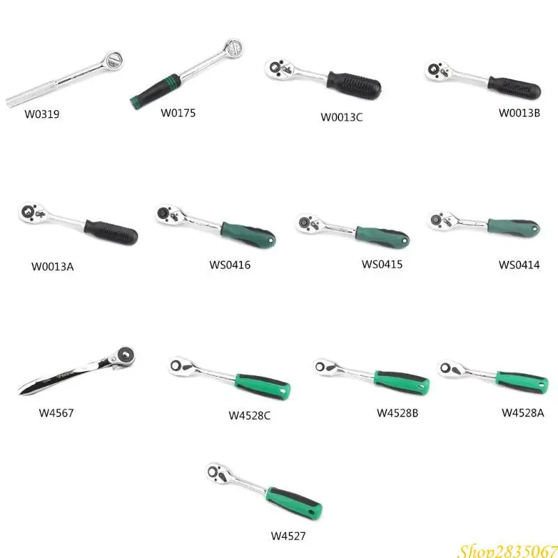 Mini 1/4 "3/8" "TIGNIVER RÉGLABLE RAPIDE RACKET TELLE RAPIDE À DOLLETS CORRE COMPRIS 831F