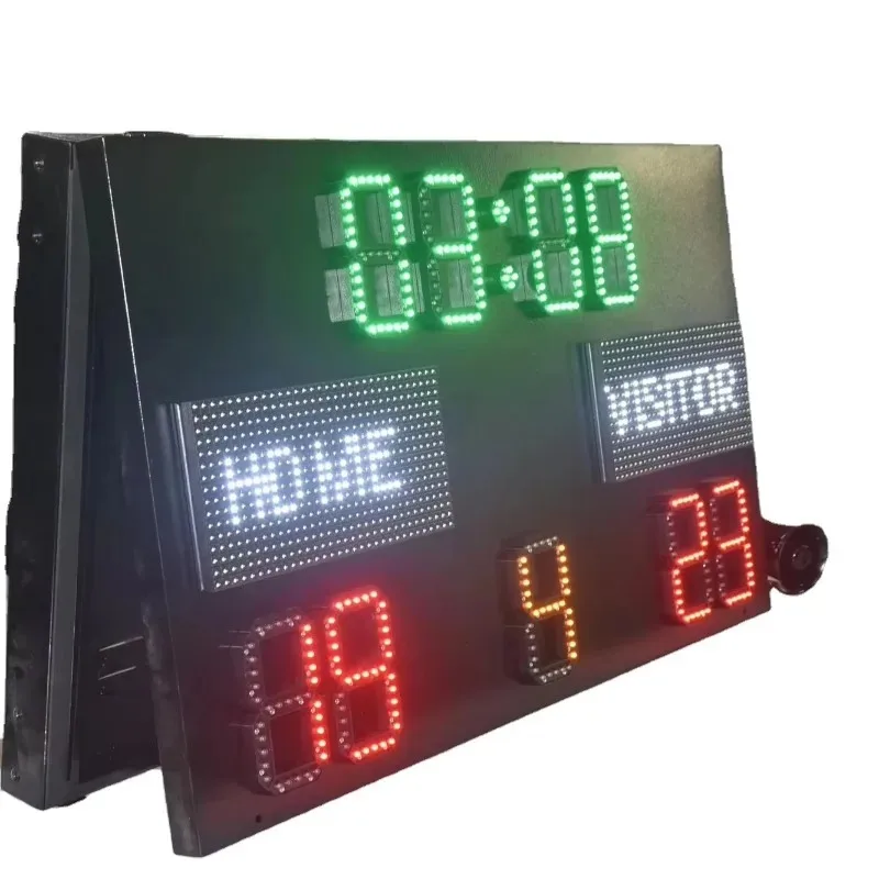 8-inch Wireless Scoreboard for Basketball and Football LED Scoreboard Digital Scoreboard Electronic Sports Scoreboard