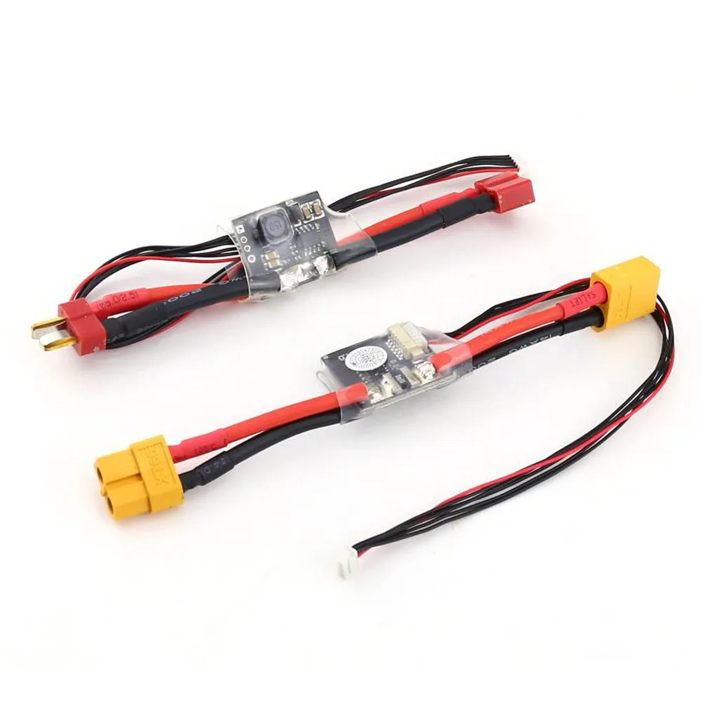 APM/PIX 2.5 2.6 2.8 Power Module T/XT60 Plug Voltage Current Power Meter 30V 90A with 5.3V 3A DC BEC Available for RC Drone