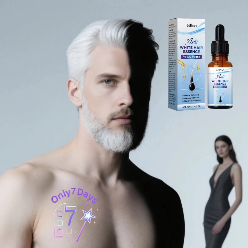 2025 White hair killer, remove gray hair and restore natural hair color in 7 days YYDS