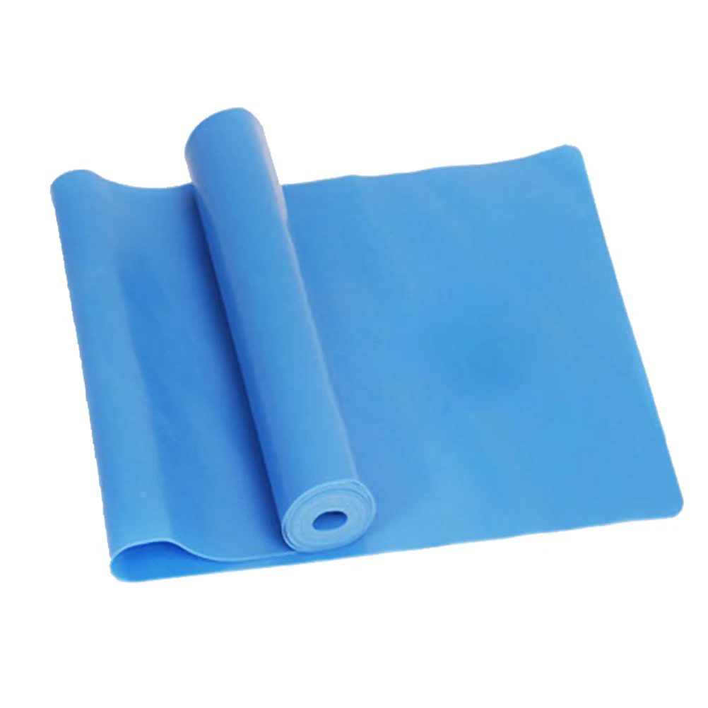 

Yoga Elastic Band Fitness Stretch Belt Blue Gym Resistance Bands Exercise Equipment Latex Rubber Body Building Strength