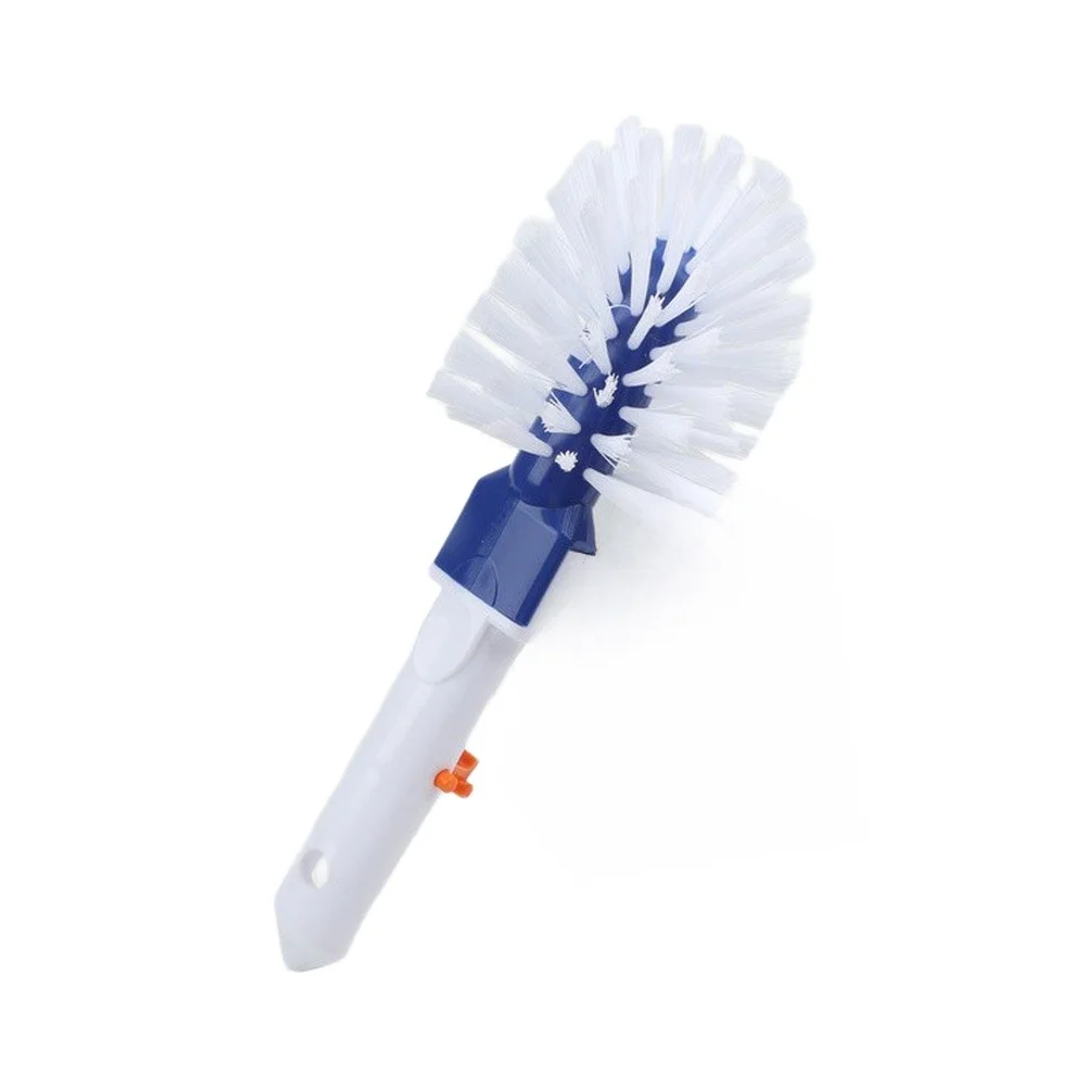 Sturdy Pool Step Brush with Rotating Action to Scrape Off Dirt from Corners and Edges of For Above Ground Pools