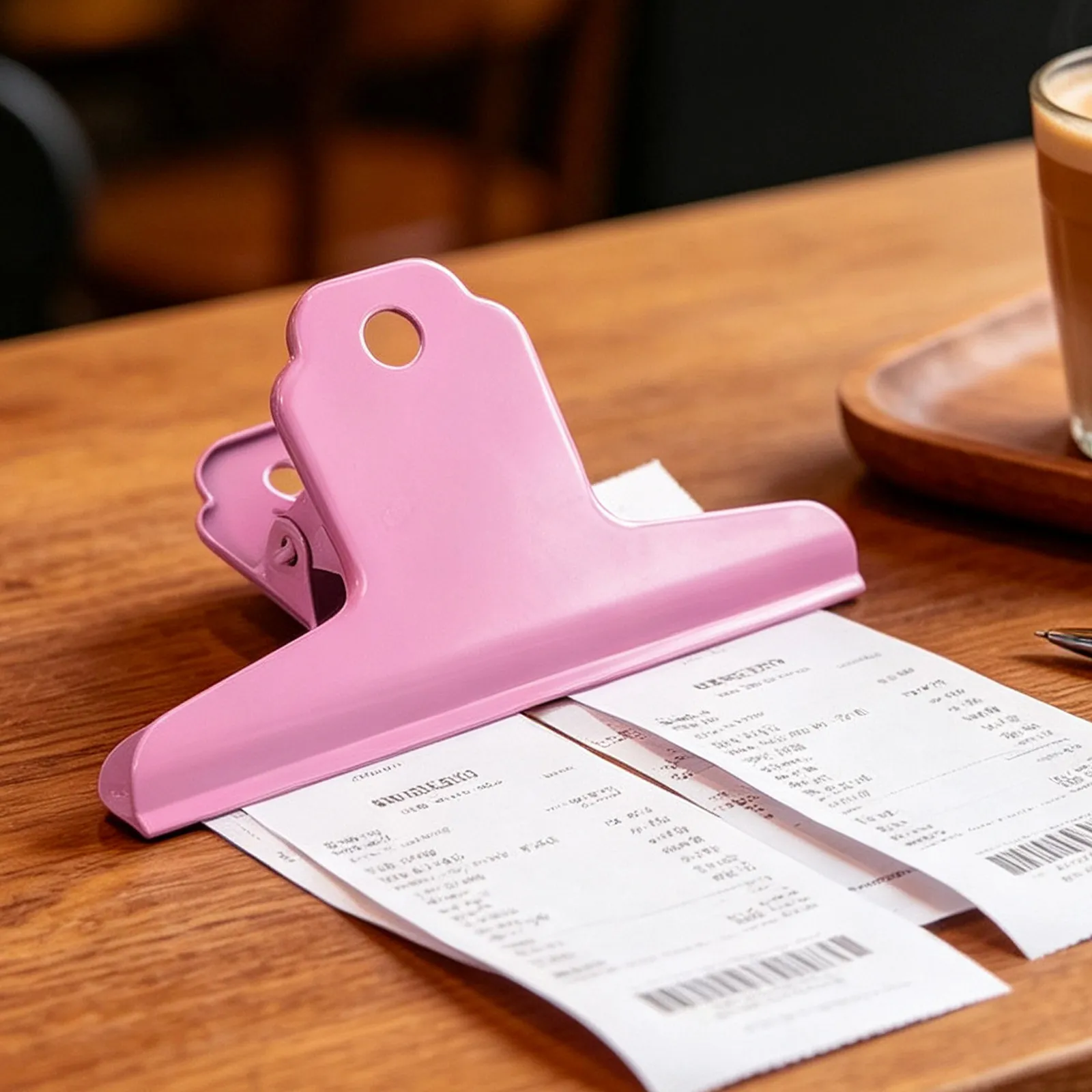 Mountain Shaped Bulldog Clips Large Metal Paper Clamps Bill Holder Craft Paper Clips Kitchen Snack Chip Sealing Holder