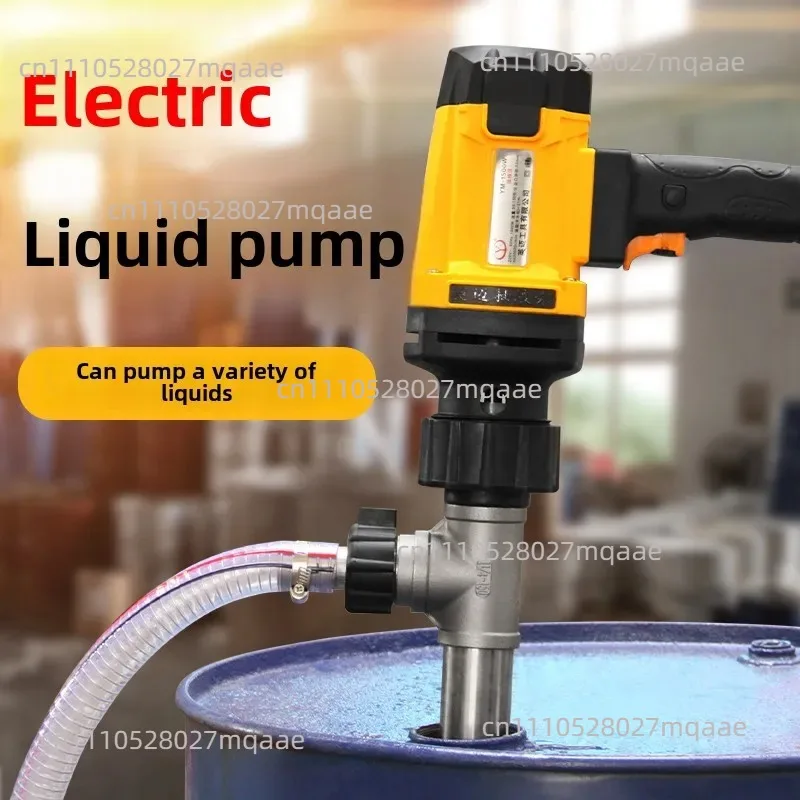 Electric Oil Pump, 220V Explosion-proof and Corrosion-resistant Oil Pump, Portable Diesel High Flow Refueling Machine