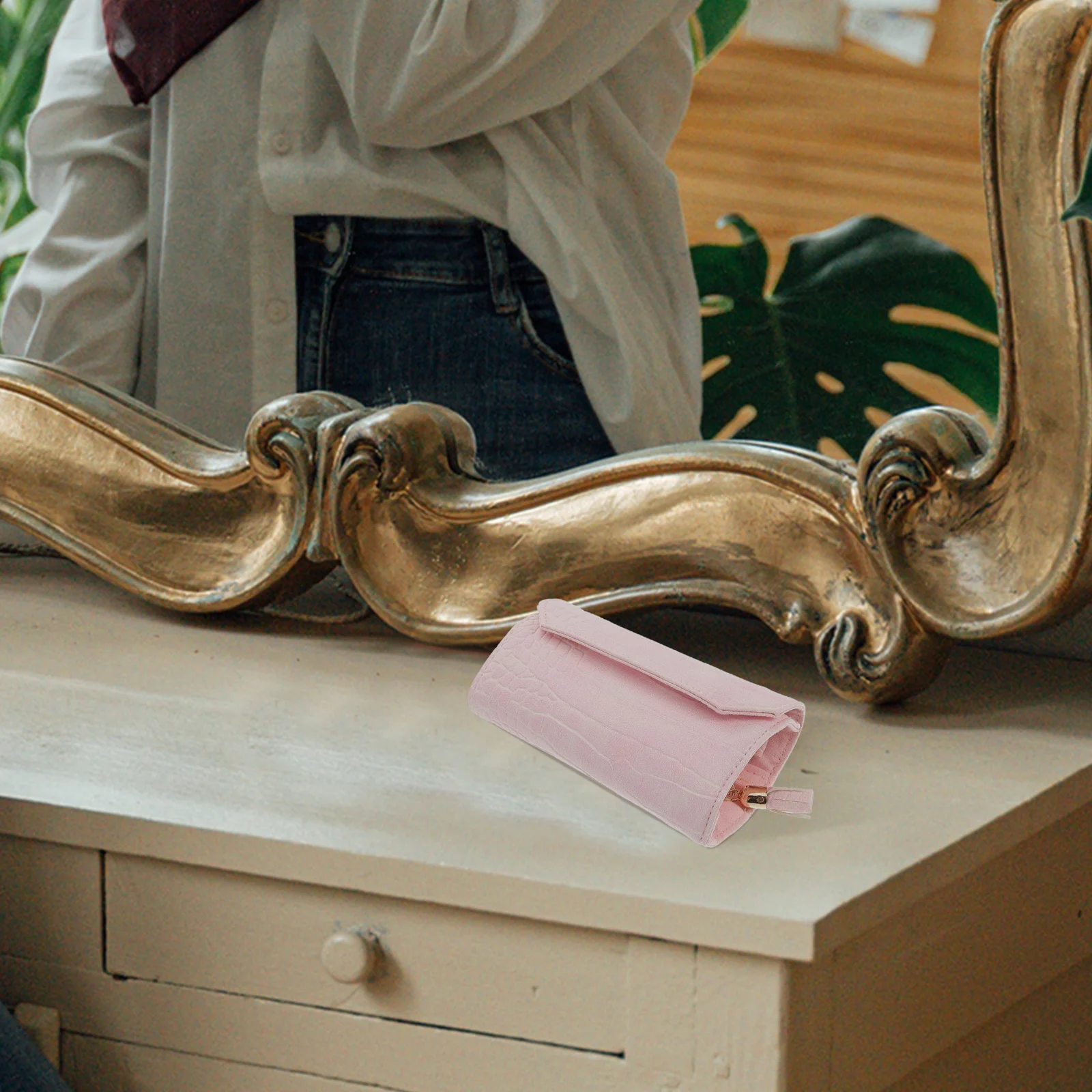 Portable Jewelry Organizer Travel Case Multi-Function Jewelry Holder Roll Lightweight Earring Organizer Pouch for Travel Use