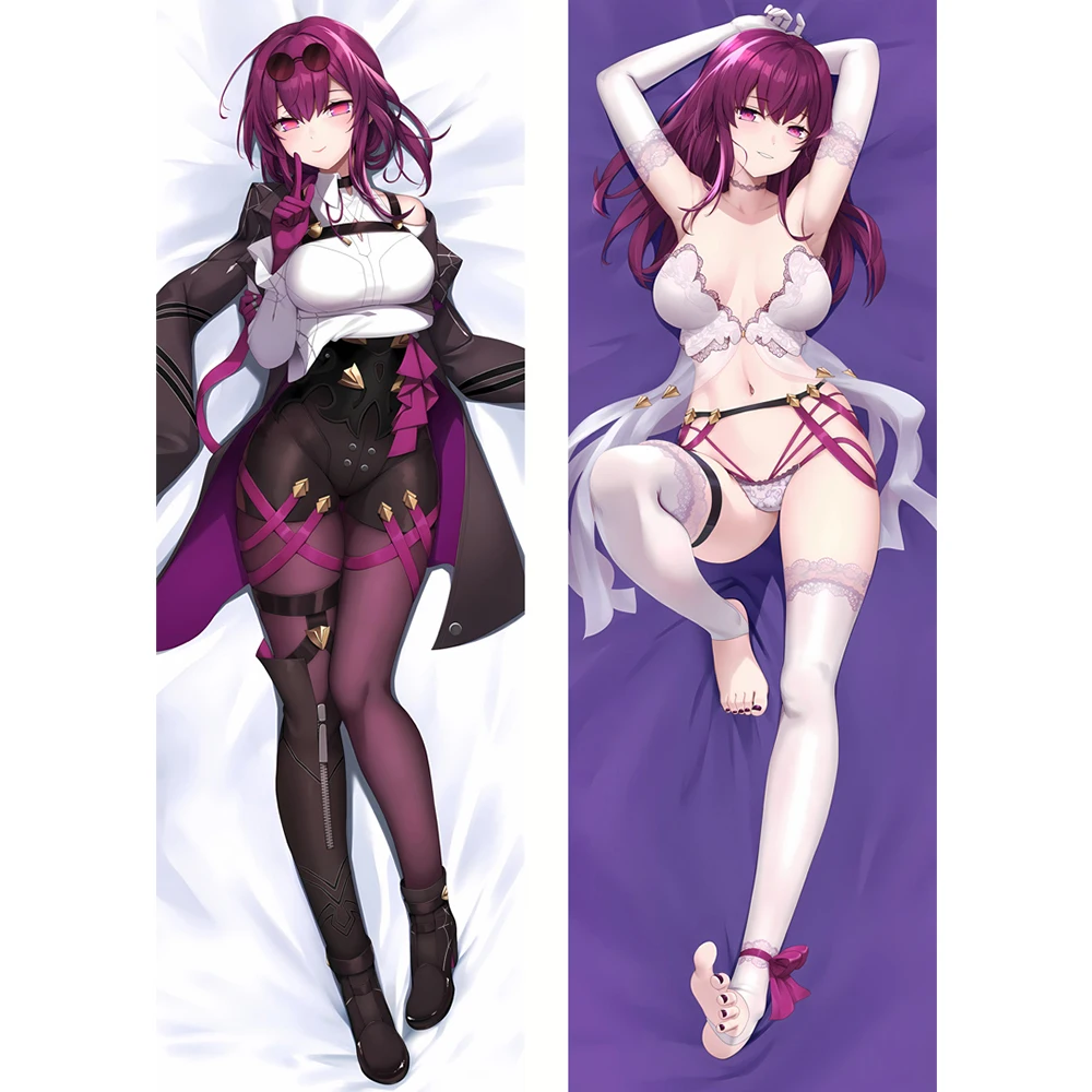 Honkai 스타 레일 카프카 다키마쿠라 2WAY 힝 바디 케이스, 애니메이션 베개 쿠션 커버, 크리스마스 선물