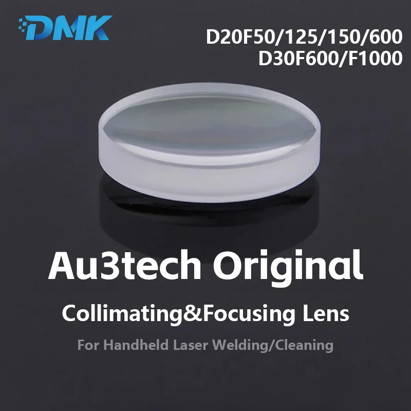 Au3tech Original Kollimation Fokussierung Objektiv D20F50 D20F150 Für Handheld Laser Schweißen Gun Kopf HW970 HW980 Reflektierende Linsen 20*3